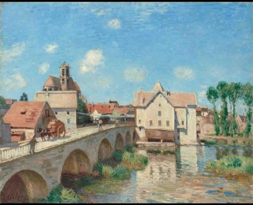 Beautiful F2 Apartment 5 Stops By Train From Paris Moret-sur-Loing Εξωτερικό φωτογραφία